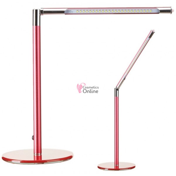 Lampa Ultra Slim rosie pentru masa de manichiura cu LED, art ACP 113916